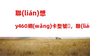 聯(lián)想y460網(wǎng)卡型號，聯(lián)想y460網(wǎng)卡是百兆還是千兆